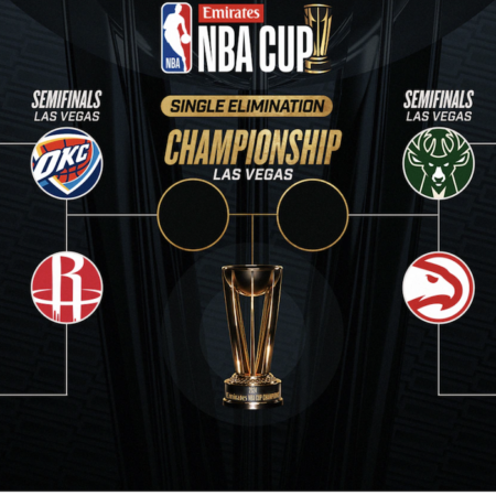 Pronostici Basket NBA CUP: Final Four a Las Vegas, nel weekend le semifinali Bucks-Hawks e Thunder-Rockets