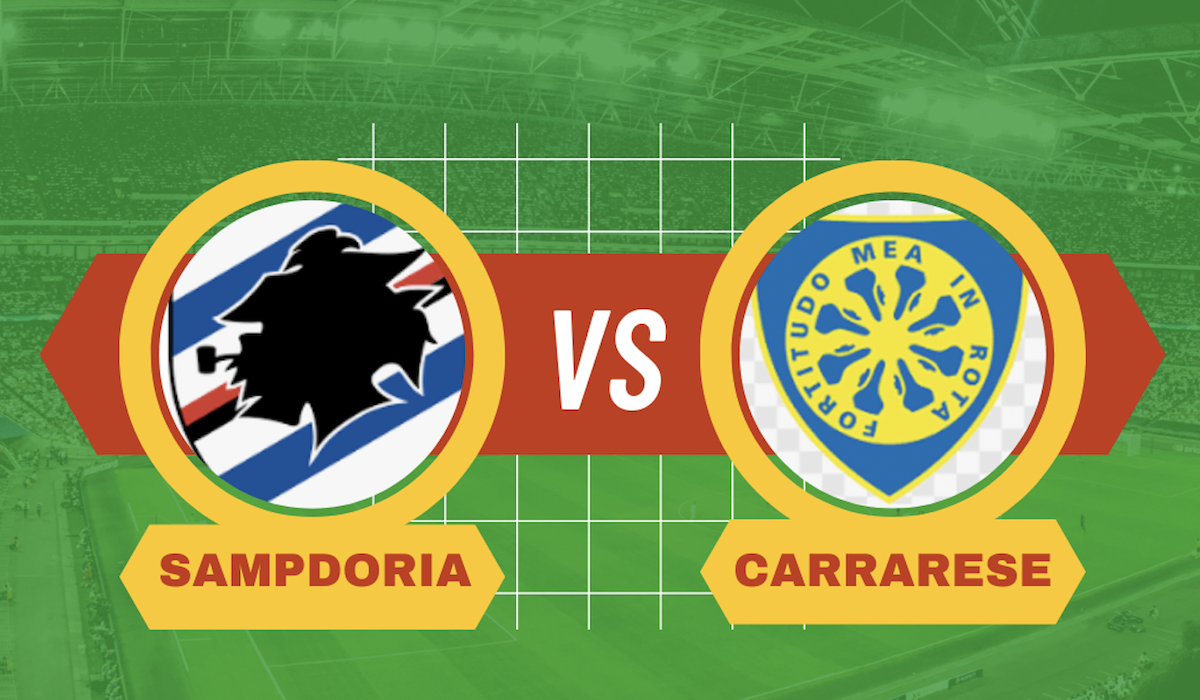 Pronostico Sampdoria-Carrarese 26 dicembre 2024
