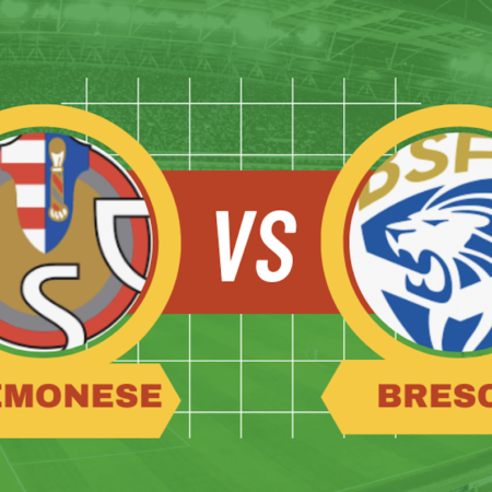 Pronostico Cremonese-Brescia: prima partita della 20° giornata di Serie B in campo il 29 dicembre 2024