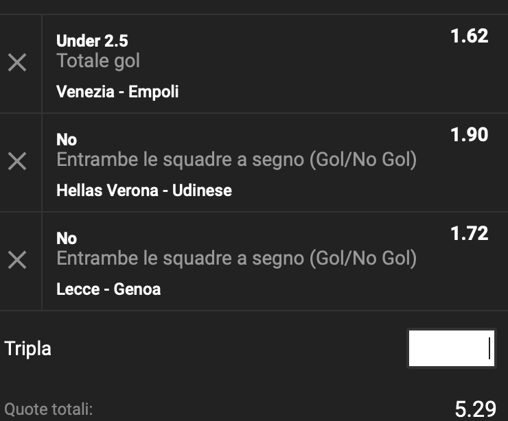 Multipla calcio Serie A