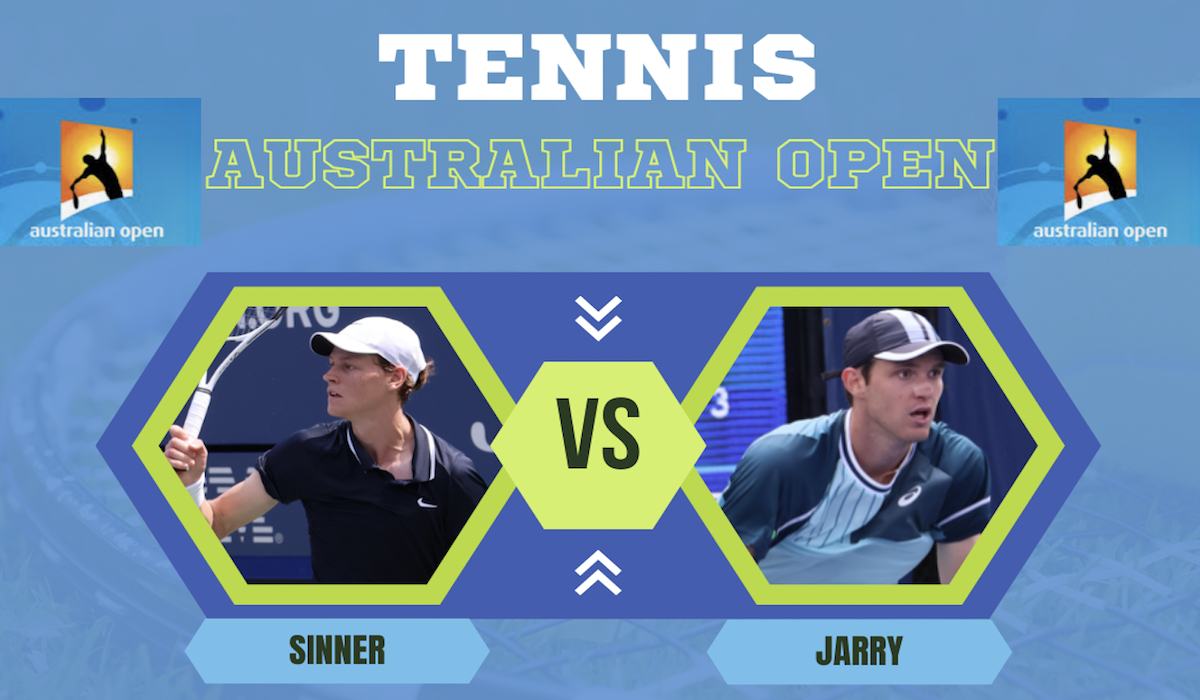 Pronostico Sinner-Jarry 12 gennaio 2025