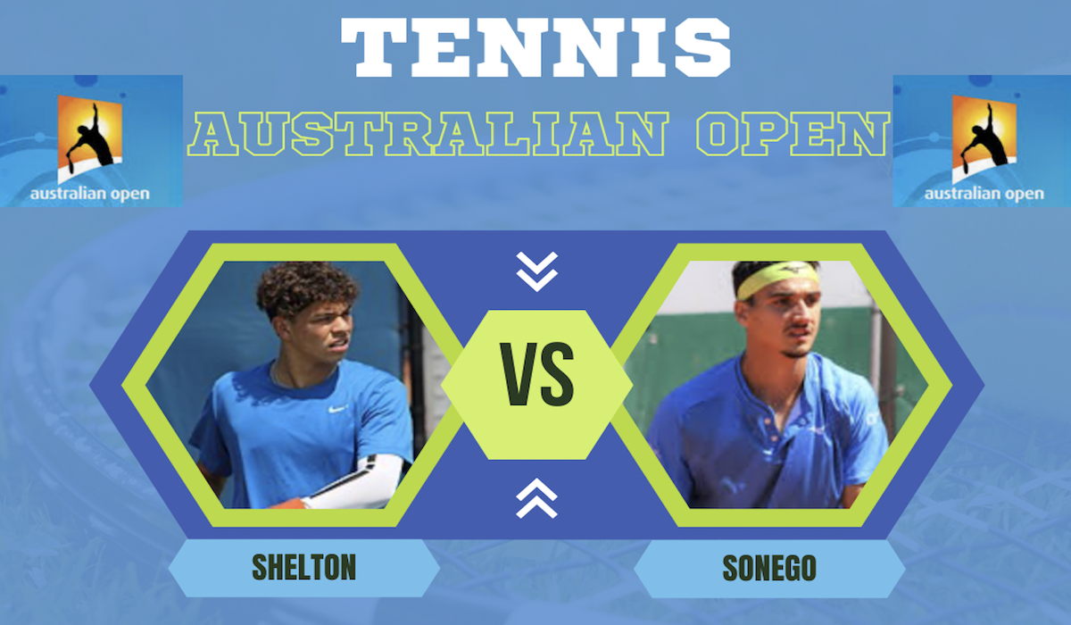Pronostico Sonego-Shelton 22 gennaio 2025