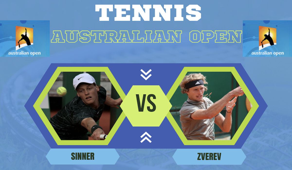 Pronostico Sinner-Zverev 26 gennaio 2025