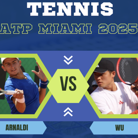 Pronostico Matteo Arnaldi-Yibing Wu: primo turno ATP Master 1000 Miami 2025