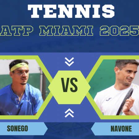 Pronostico Lorenzo Sonego-Mariano Navone: quote, guida tv e scommesse primo turno Tennis ATP Master 1000 Miami