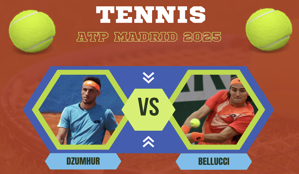 Pronostico Dzumhur-Bellucci 23 aprile 2025