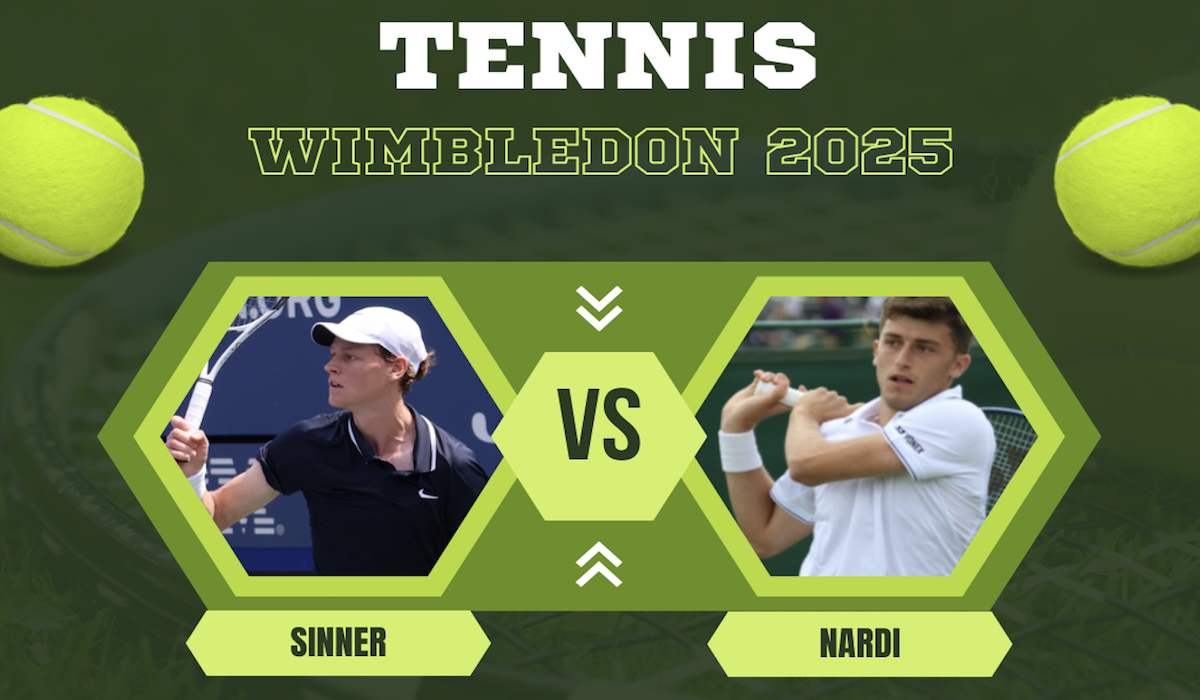 Pronostico Sinner-Nardi 1 luglio 2025