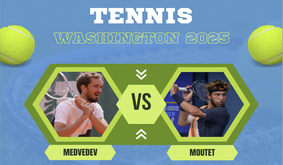 Pronostico Medvedev-Moutet 25 luglio 2025