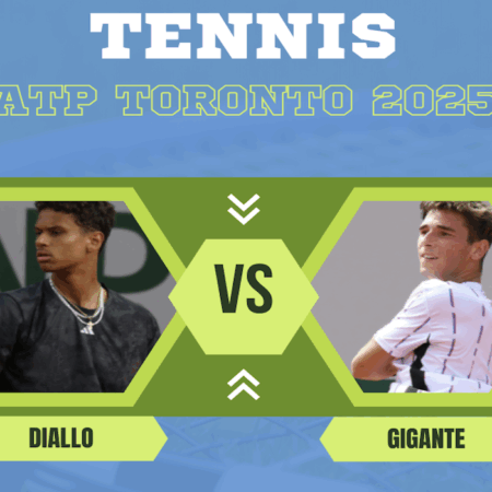 Pronostico Gabriel Diallo-Matteo Gigante: analisi, quote e scommesse tennis Master 1000 ATP Toronto 2025