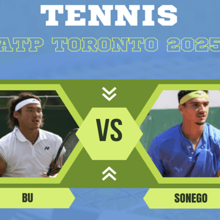 Pronostico Bu Yunchaokete-Lorenzo Sonego: le scommesse sul 2° turno del ATP Toronto 2025