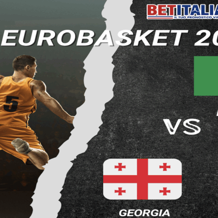 Pronostico Italia-Georgia: azzurri chiamati al riscatto alla 2° giornata di EuroBasket del 30 agosto 2025