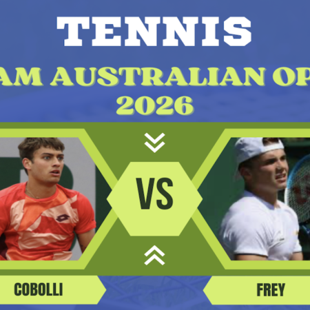 Pronostico Flavio Cobolli-Arthur Fery: le scommesse sul primo turno Tennis Australian Open del 18 gennaio 2026