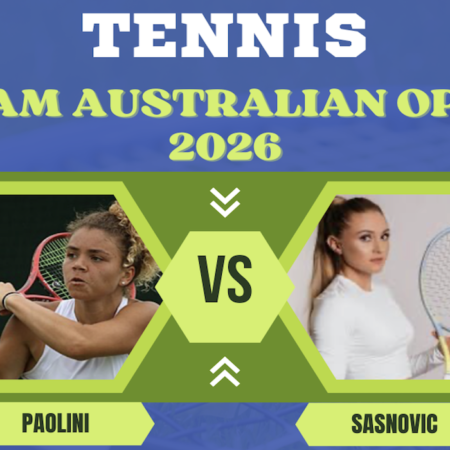 Pronostico Jasmine Paolini-Aliaksandra Sasnovic: le scommesse sul 1° turno Australian Open di tennis femminile del 18-01-2026