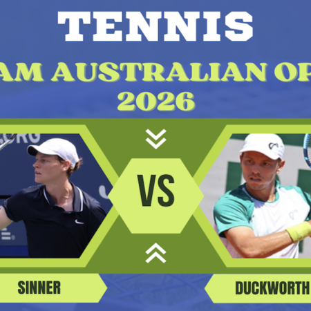 Pronostico Jannik Sinner-James Duckworth: analisi, guida tv, quote e scommesse tennis Australian Open del 22-01-2026