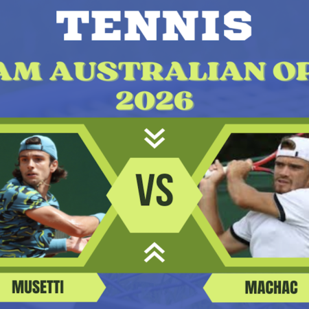 Pronostico Lorenzo Musetti-Tomas Machac: tutto per le scommesse di tennis, Australian Open del 24-01-2026