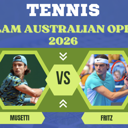 Pronostico Lorenzo Musetti-Taylor Fritz: ottavi di finale tennis Australian Open del 26-01-2026