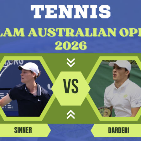 Pronostico Jannik Sinner-Luciano Darderi: nuovo derby azzurro agli ottavi di finale dell’Australian Open di tennis