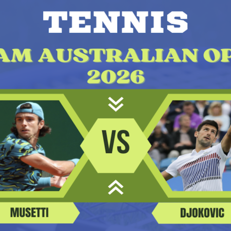 Pronostico Lorenzo Musetti-Novak Djokovic: analisi e scommesse sul big match dei quarti agli Australian Open 2026
