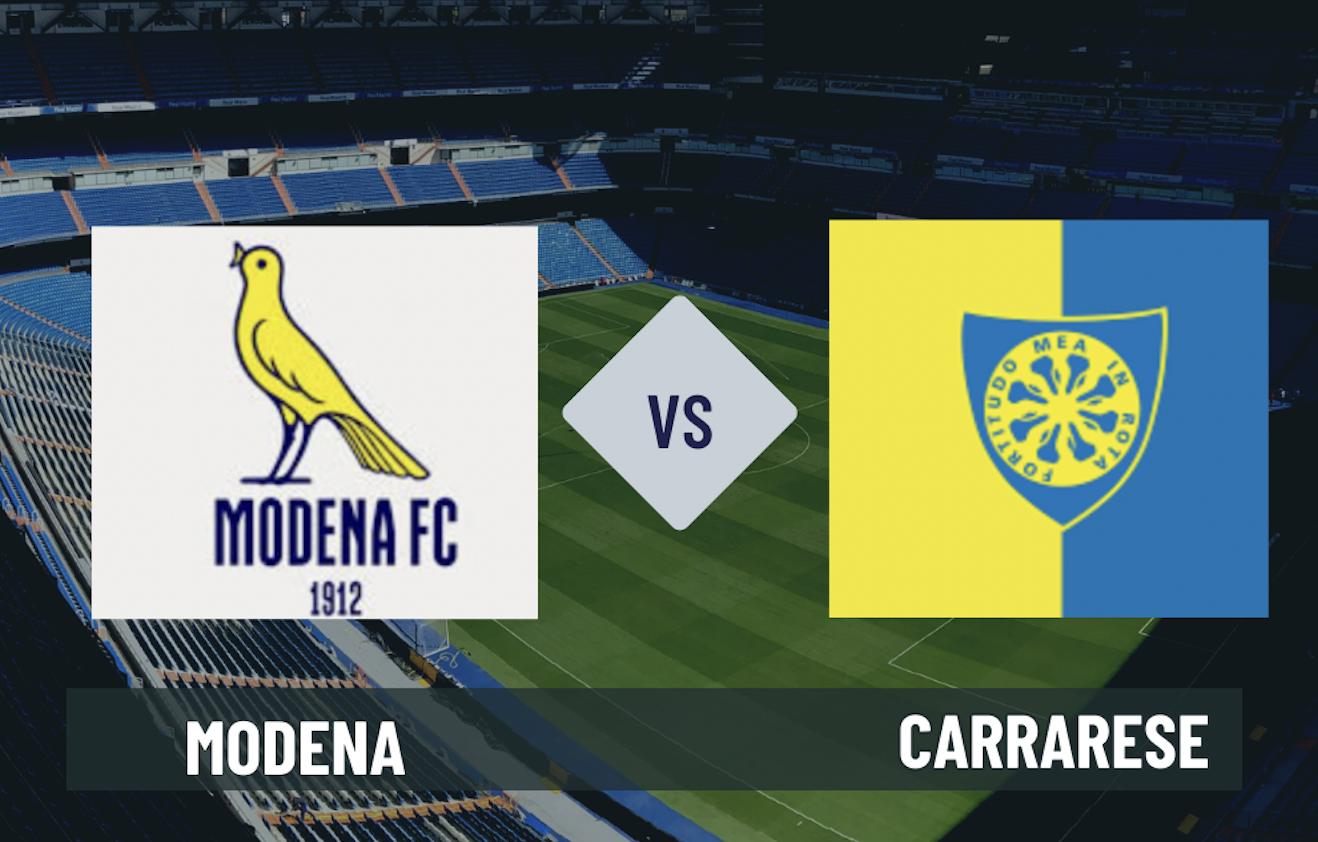 Pronostico Modena-Carrarese 14 febbraio 2026