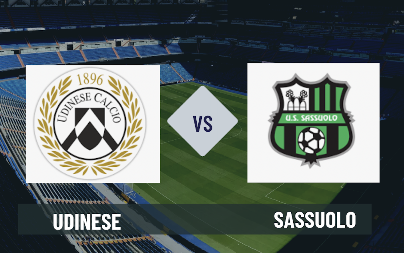 Pronostico Udinese-Sassuolo 15 febbraio 2026