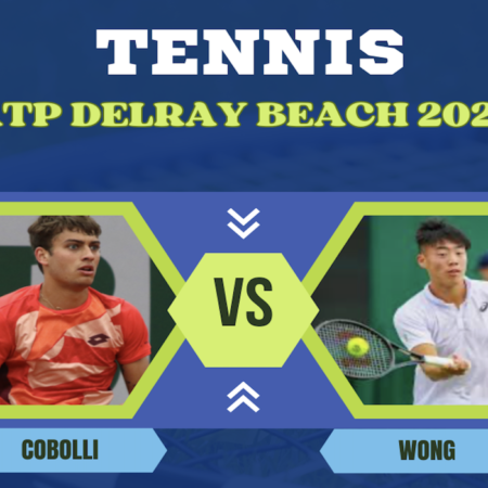 Pronostico Flavio Cobolli-Coleman Wong: analisi e scommesse Tennis, quarti di finale ATP Delray Beach 2026