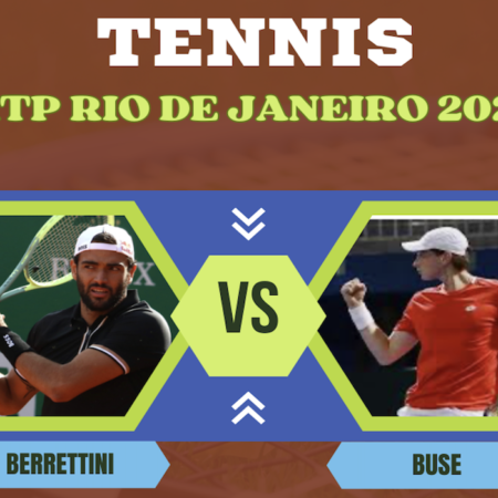 Pronostico Matteo Berrettini-Ignacio Buse: le scommesse sui quarti di finale ATP Rio de Janeiro 2026 di Tennis