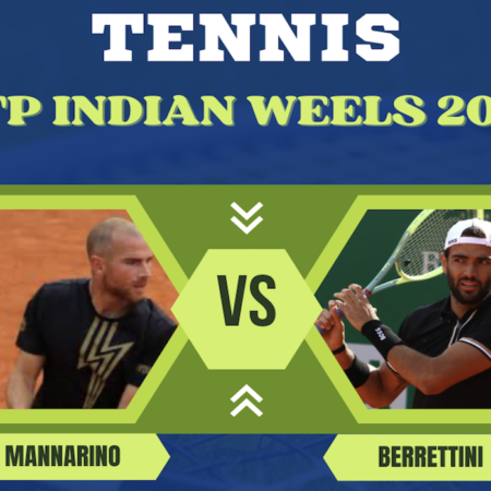 Pronostico Matteo Berrettini-Adrian Mannarino: analisi e scommesse primo turno Tennis Indian Wells del 04-03-2026