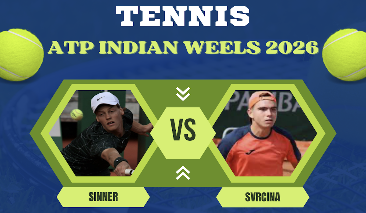 Pronostico Sinner-Svrcina 6 marzo 2026