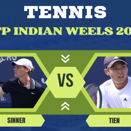Pronostico Jannik Sinner-Learner Tien: analisi, quote e scommesse quarti di finale Tennis ATP Master 1000, Indian Wells 2026