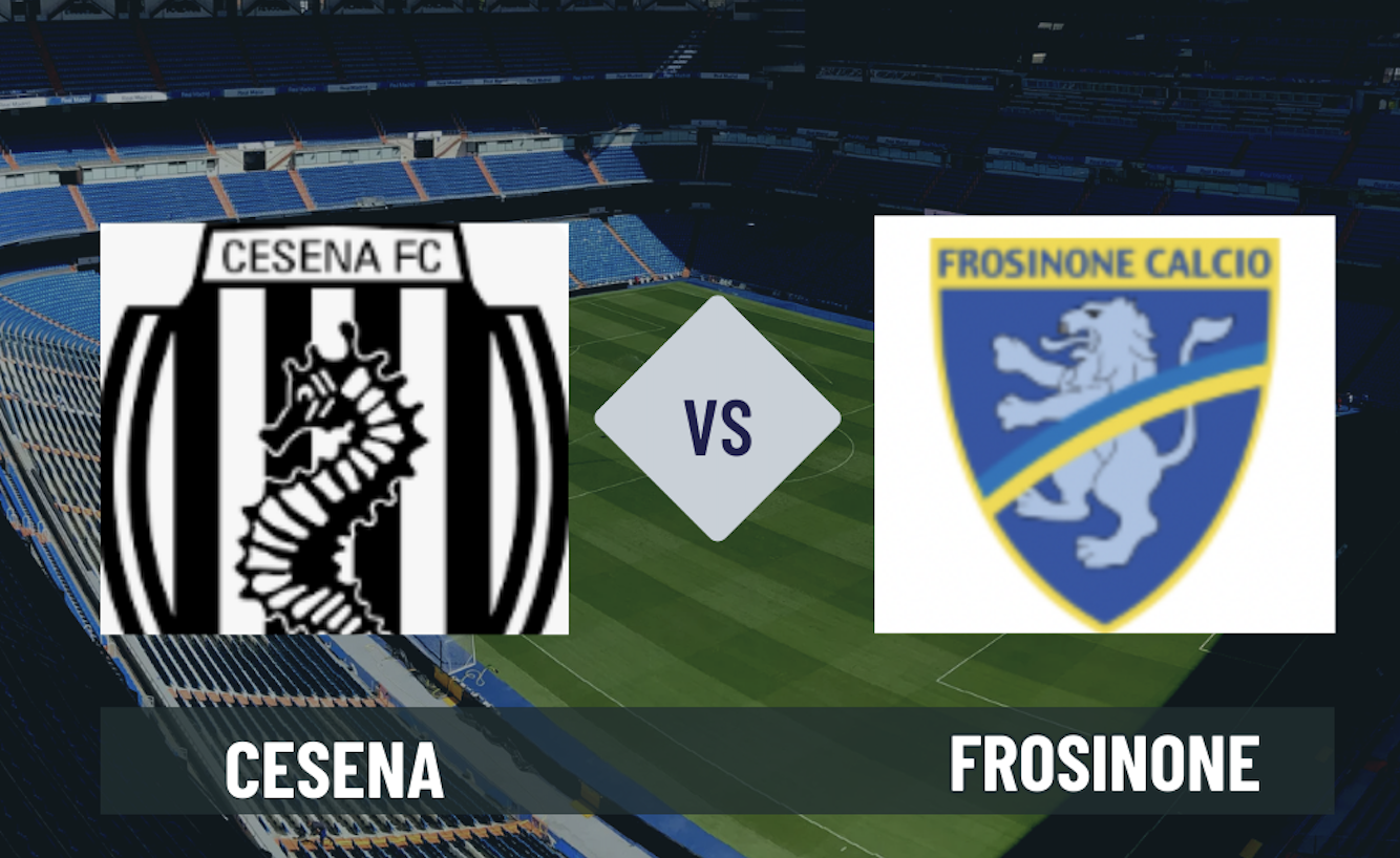 Pronostico Cesena-Frosinone 14 marzo 2026
