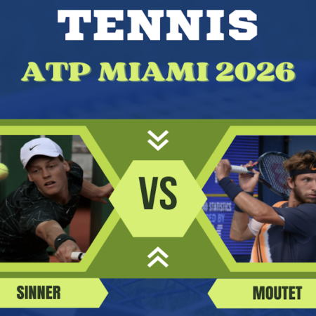 Pronostico Jannik Sinner-Corentin Moutet: analisi, quote e scommesse Tennis ATP Miami 2026