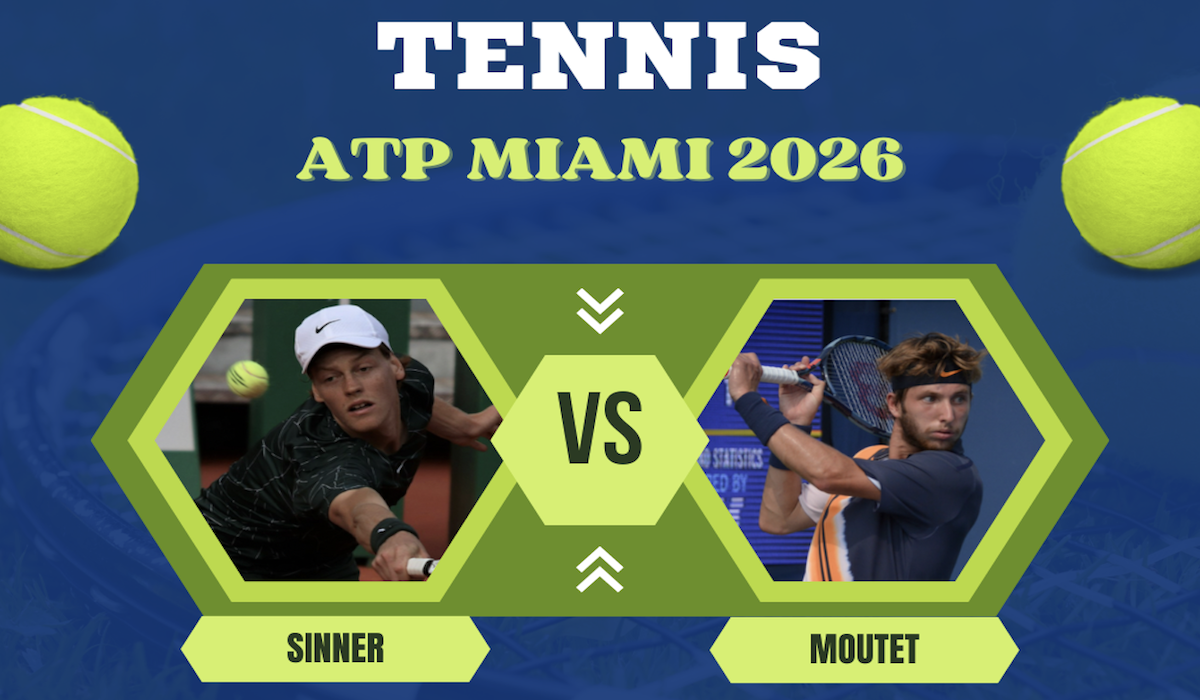 Pronostico Sinner-Moutet 24 marzo 2026