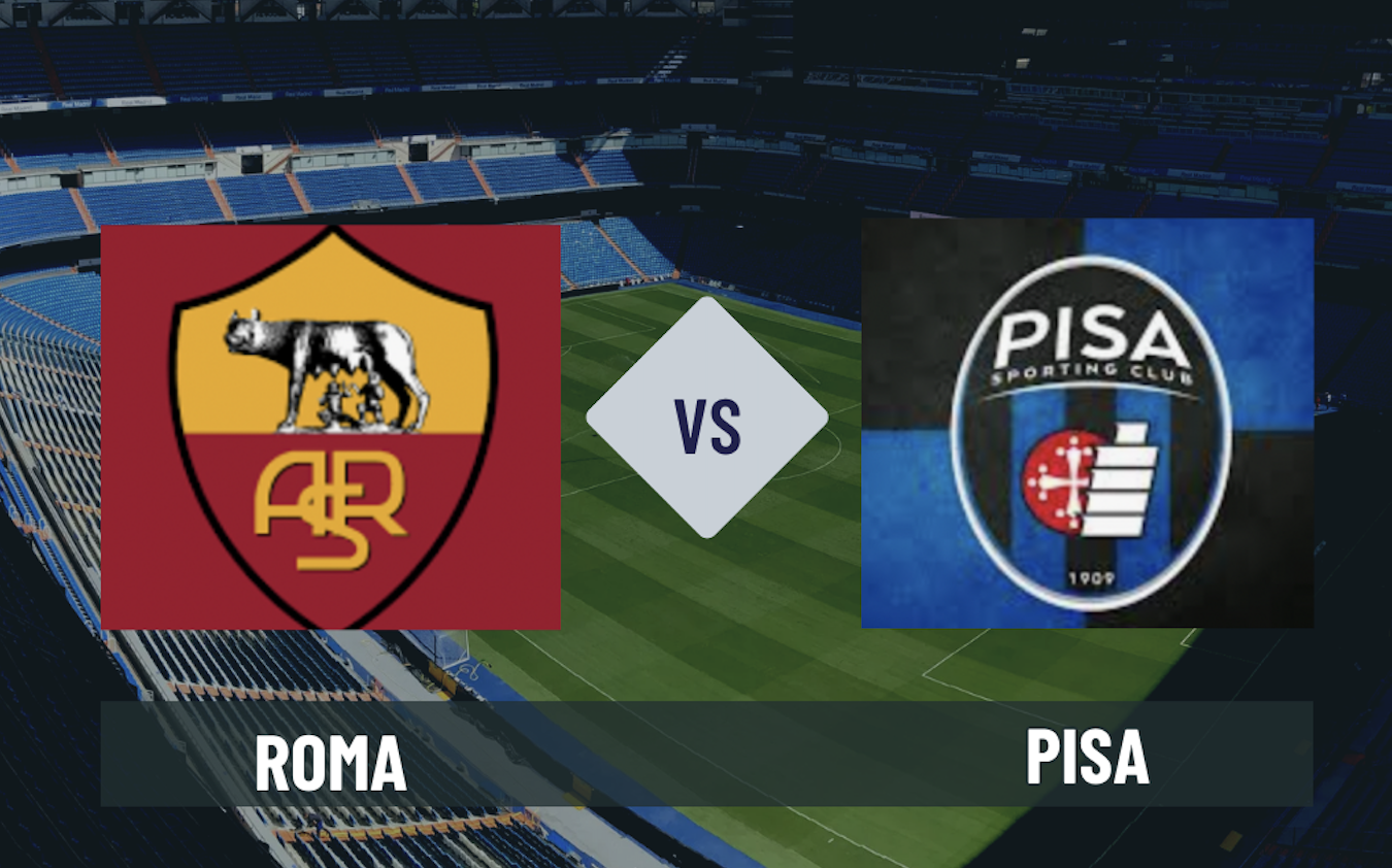 Pronostico Roma-Pisa 10 aprile 2026