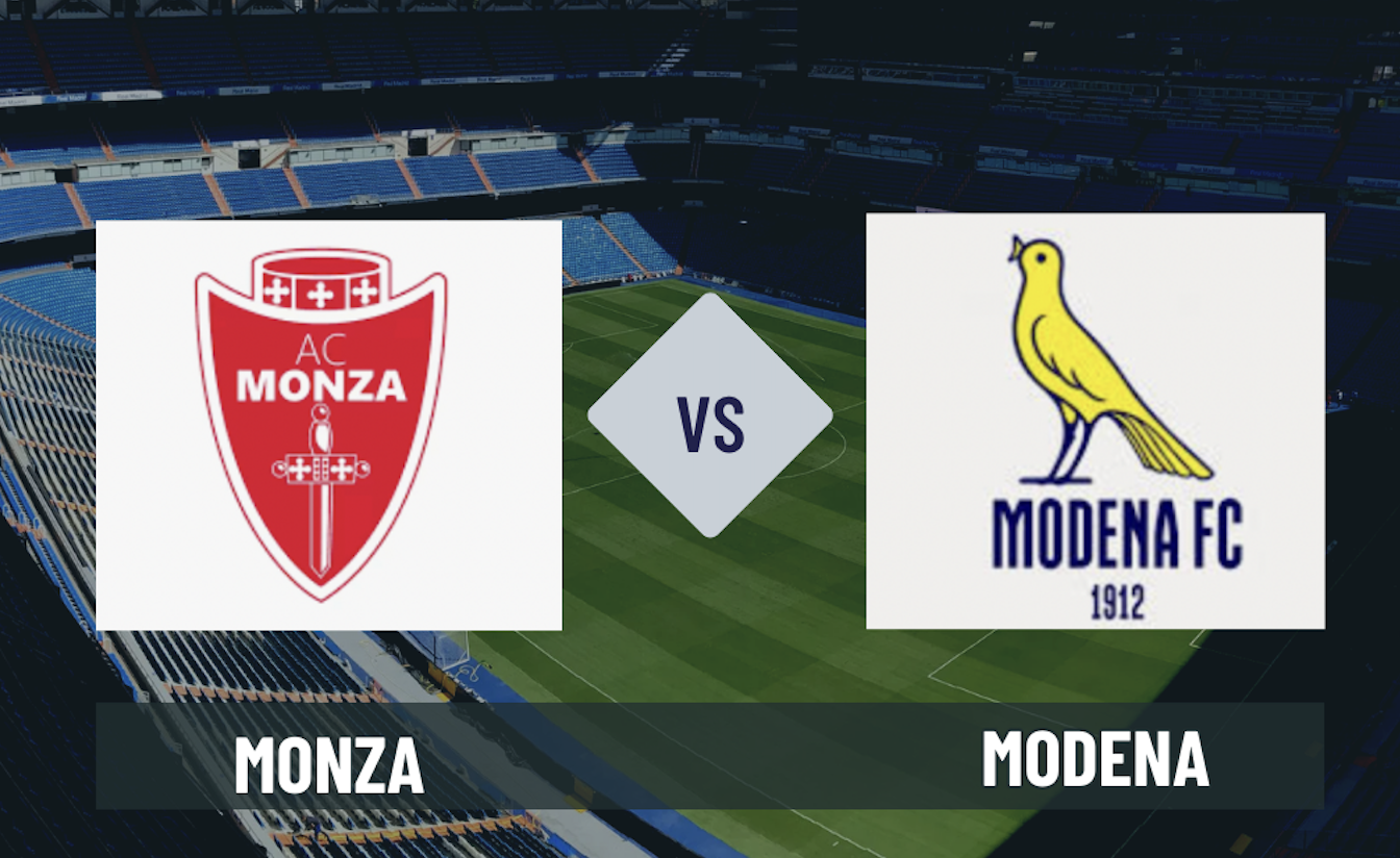 Pronostico Monza-Modena 24 aprile 2026