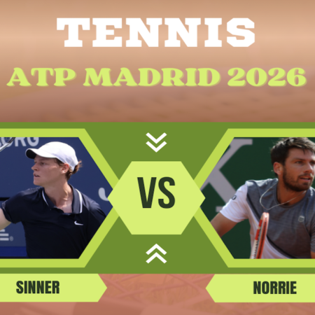 Pronostico Jannik Sinner-Cameron Norrie: ottavi di finale Tennis ATP Master 1000 Madrid del 28-04-2026