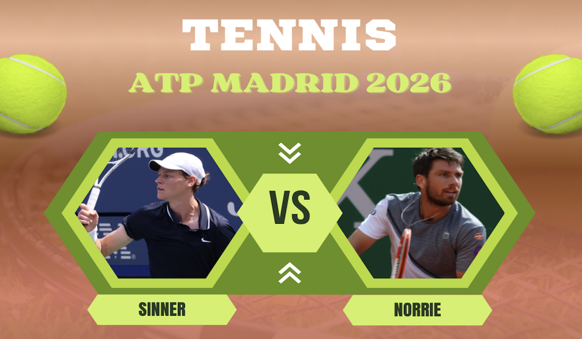 Pronostico Sinner-Norrie 28 aprile 2026