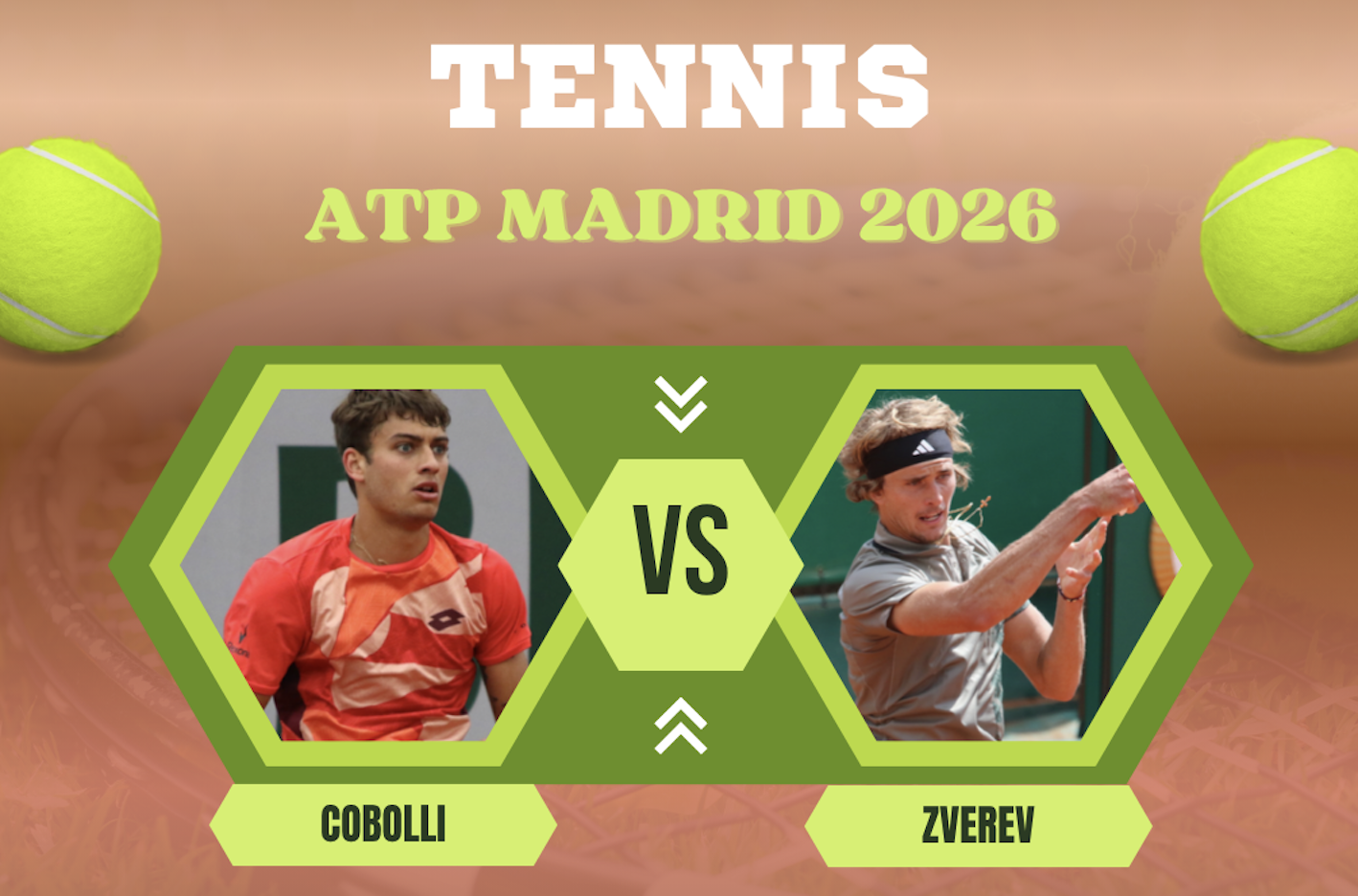 Pronostico Cobolli-Zverev 30 aprile 2026