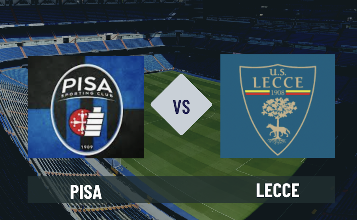 Pronostico Pisa-Lecce 1 maggio 2026