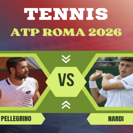Pronostico Andrea Pellegrino-Luca Nardi: derby azzurro al primo turno dell’ATP Roma del 7 maggio 2026