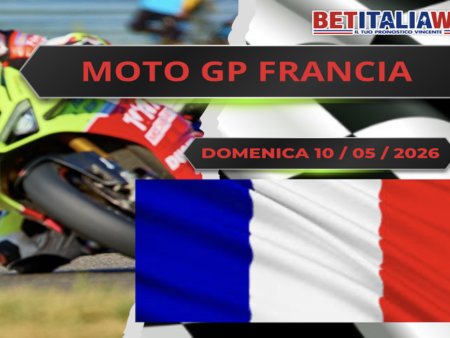 Pronostici MotoGP: tracciato, quote e scommesse GP Francia 2026. Motomondiale in pista a Le Mans