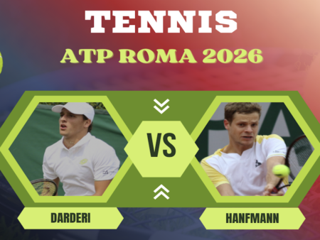 Pronostico Luciano Darderi-Yannick Hanfmann: analisi e scommesse tennis, 2° turno Master 1000 ATP Roma 2026