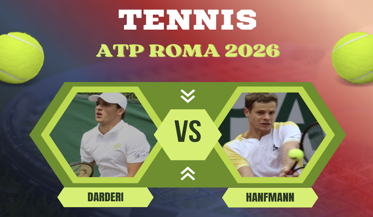 Pronostico Darderi-Hanfmann 8 maggio 2026