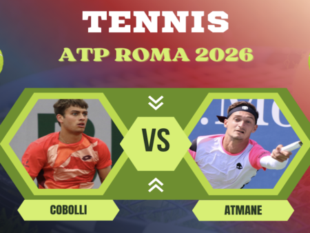 Pronostico Flavio Cobolli-Terence Atmane: analisi, guida tv, quote e scommesse ATP Roma del 09-05-2026