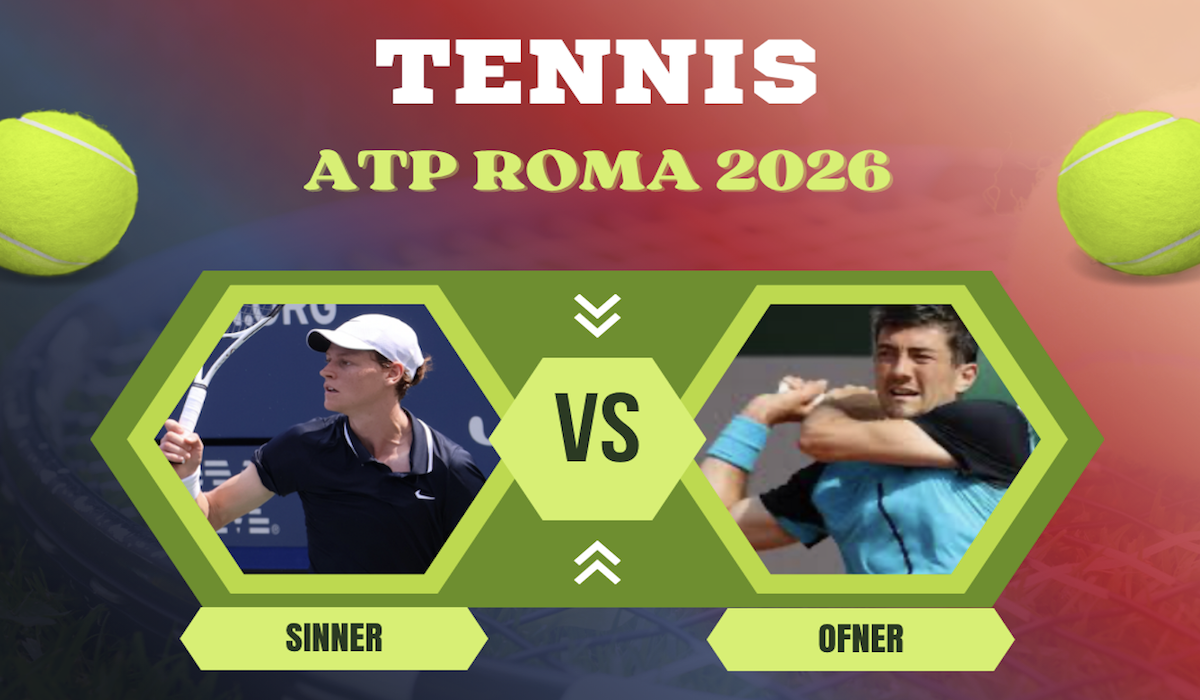 Pronostico Sinner-Ofner 9 maggio 2026
