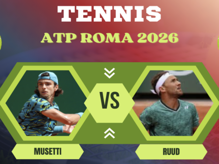 Pronostico Lorenzo Musetti-Casper Ruud: analisi e scommesse ottavi di finale Tennis ATP Roma del 12-05-2026