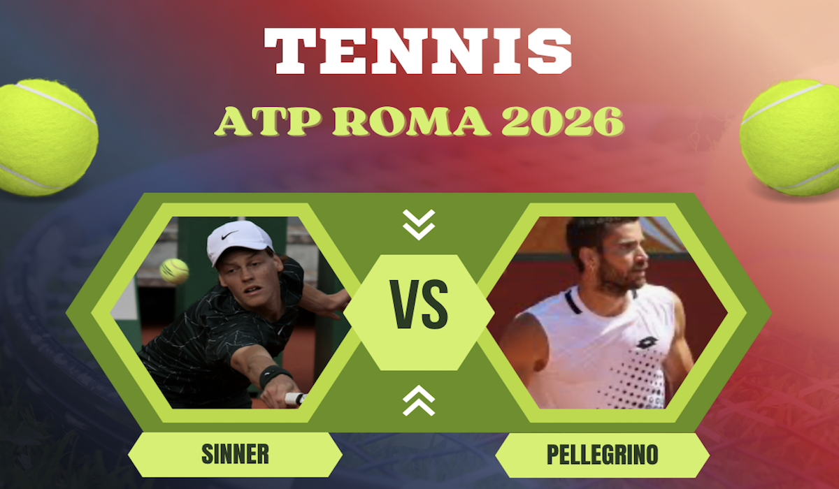 Pronostico Sinner-Pellegrino 12 maggio 2026