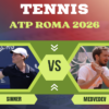 Pronostico Jannik Sinner-Daniil Medvedev: analisi, quote e scommesse Tennis, semifinale Master 1000 ATP Roma 2026