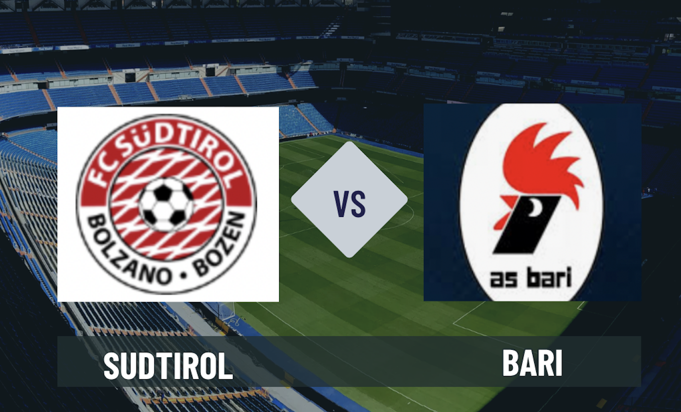 Pronostico Sudtirol-Bari 22 maggio 2026
