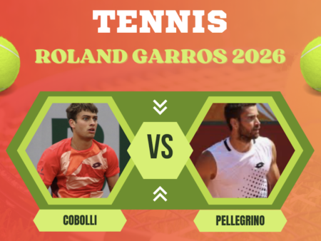 Pronostico Flavio Cobolli-Andrea Pellegrino: analisi e scommesse tennis sul derby azzurro a Roland Garros
