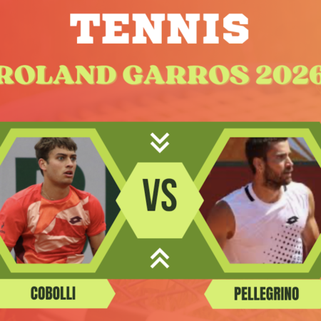 Pronostico Flavio Cobolli-Andrea Pellegrino: analisi e scommesse tennis sul derby azzurro a Roland Garros